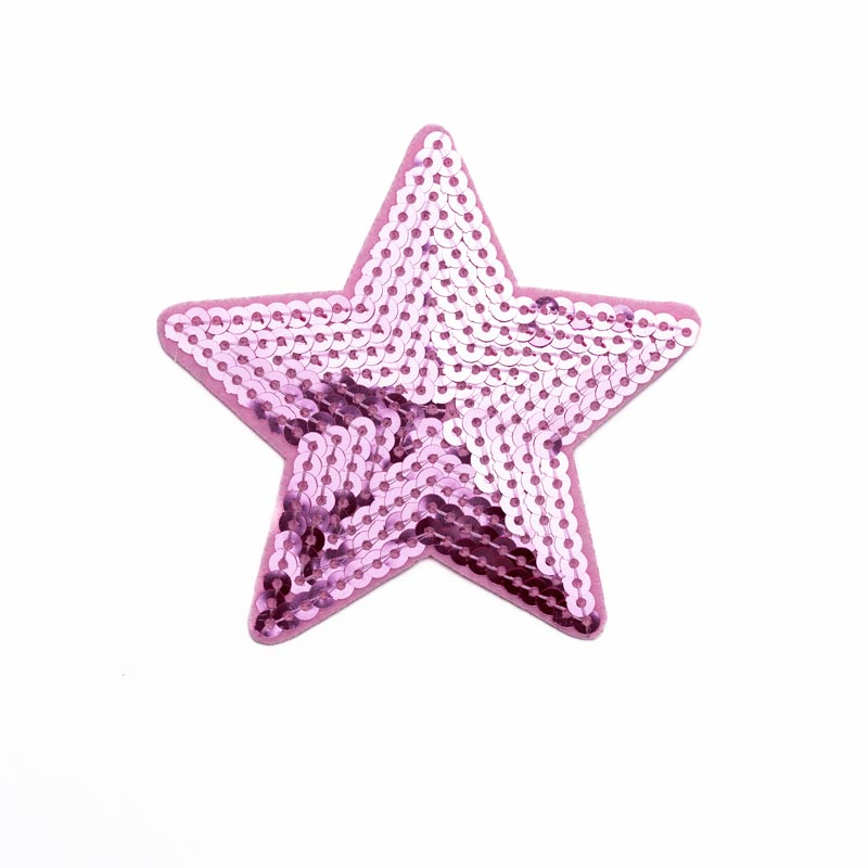 Stjerner rosa glitter