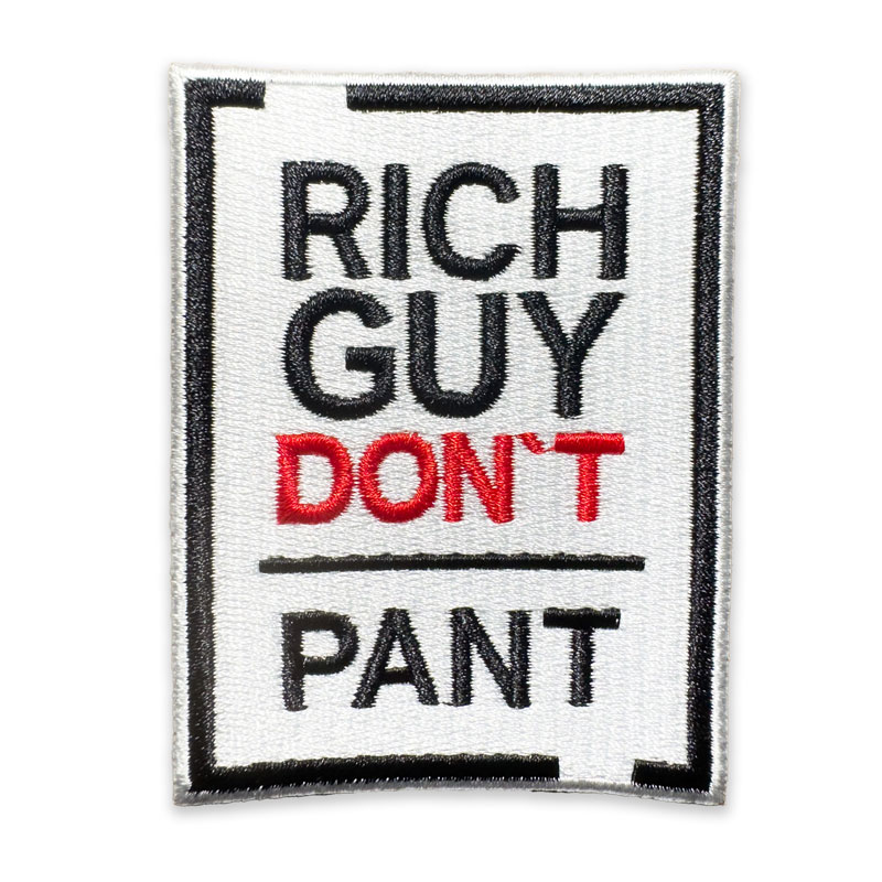 Rich guy dont`t pant