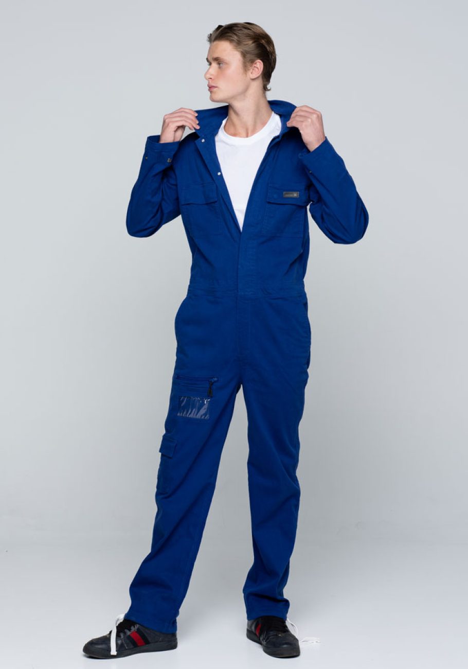 Russedress-Model-X-slimfit-unisex-blå-II