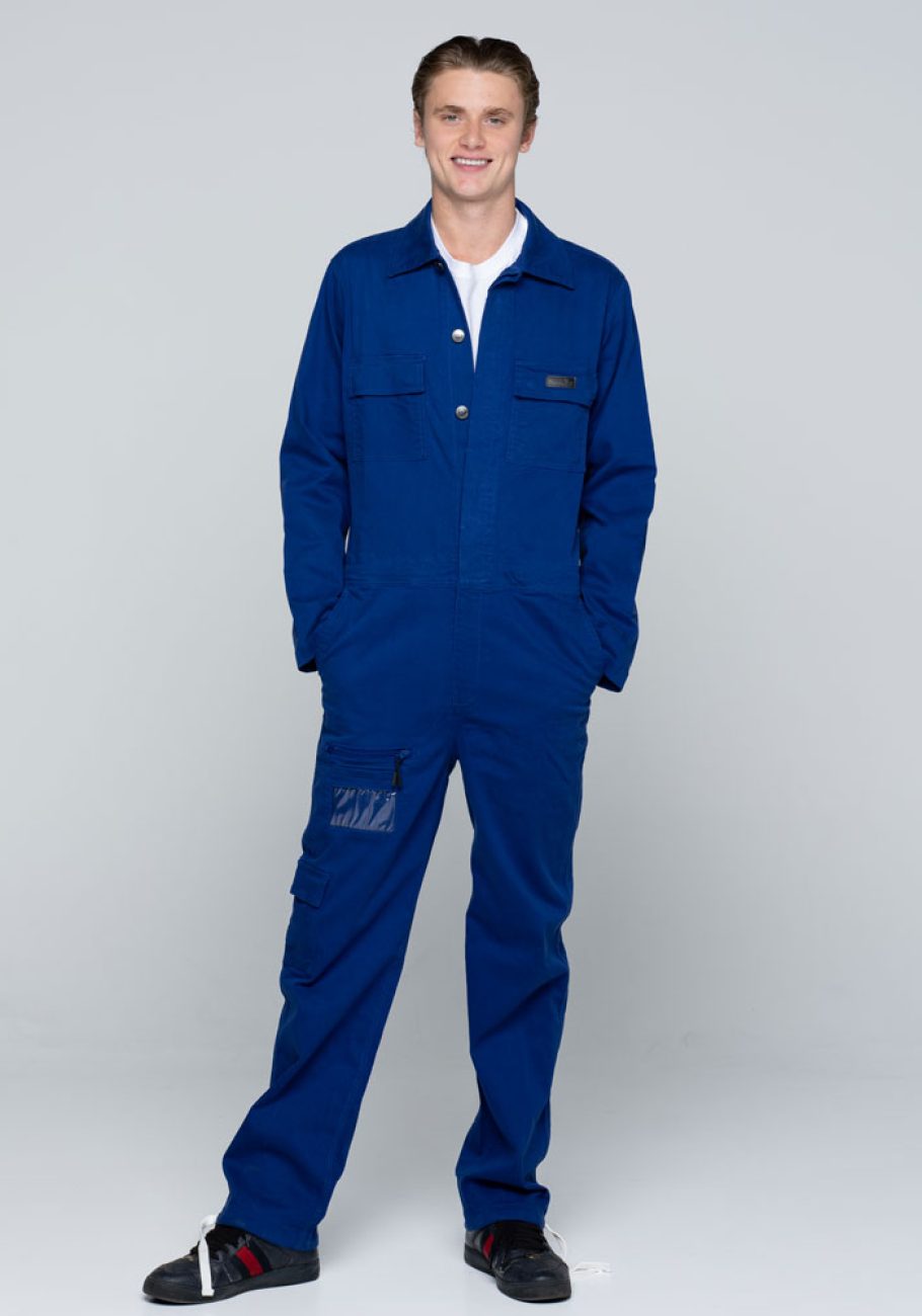 Russedress-Model-X-slimfit-unisex-blå-III
